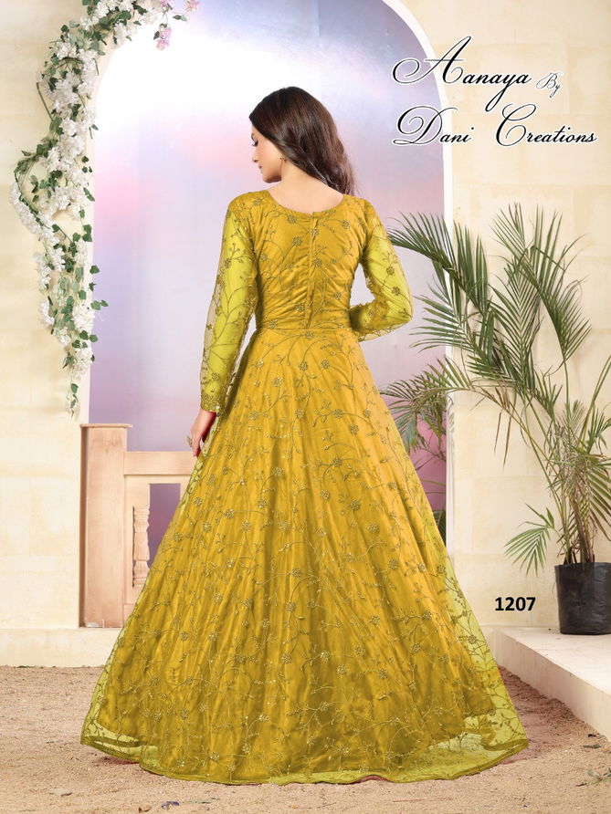 Aanaya Vol 112 Heavy Designer Wear Wholesale Wedding Wear Anarkali Long Suits